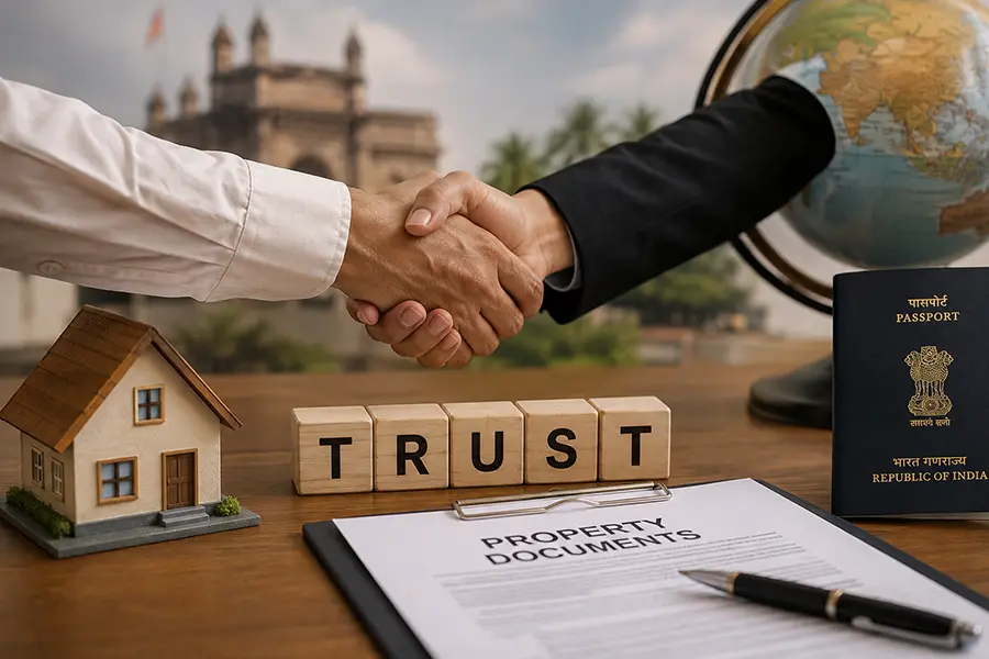 The Biggest Problem for an NRI Is Not Distance. It Is Not Knowing Who to Trust on the Ground in India.